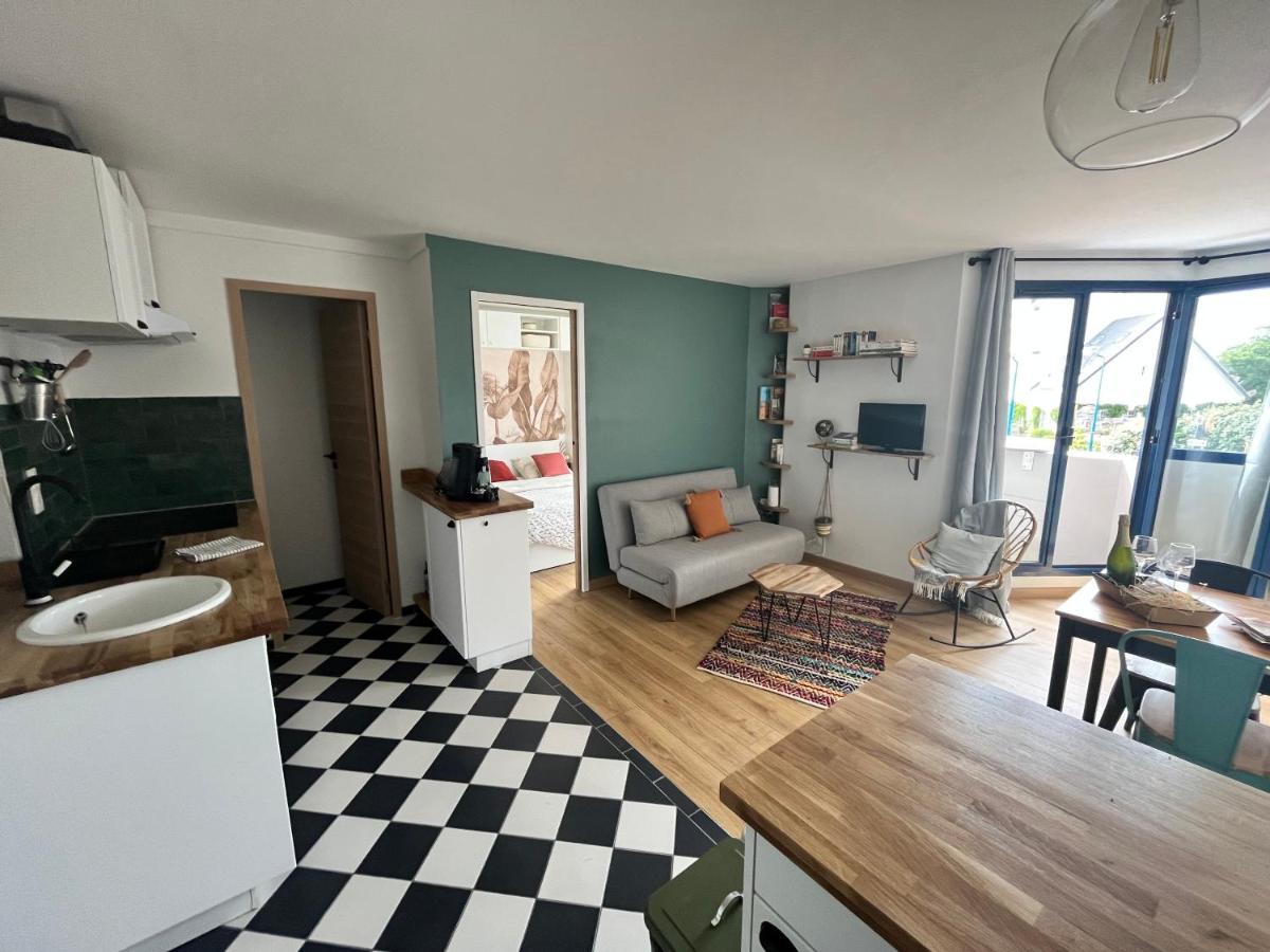 Appartement La Madeleine Des Grands Sables 1- 4 Pers à Le Pouldu Extérieur photo