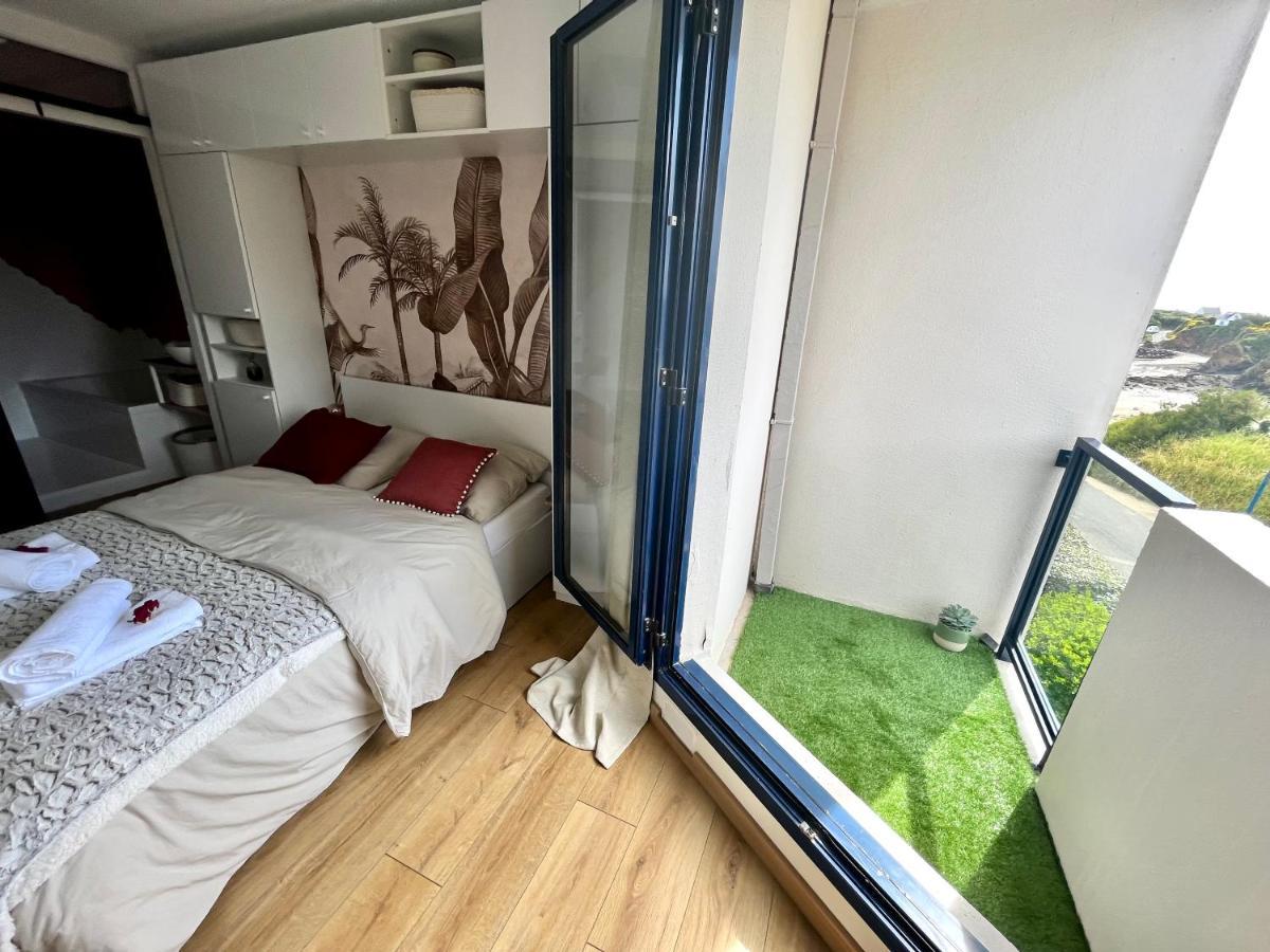Appartement La Madeleine Des Grands Sables 1- 4 Pers à Le Pouldu Extérieur photo
